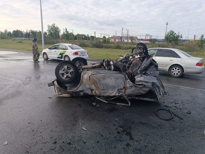Проводится проверка по факту автоаварии в Кировском округе